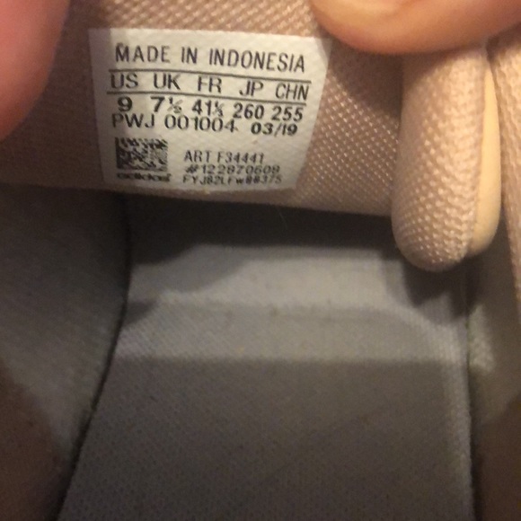 Adidas VS Advantage Clean Women's 9 Tennis Shoes ART F34441 - Picture 4 of 4